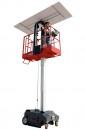 Pelarlift < 4,9 m smal (för gipsmontering)