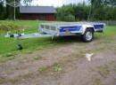 Släpvagn öppen 750 kg